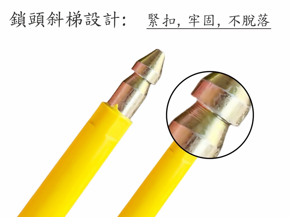 封條上鎖後無法退出